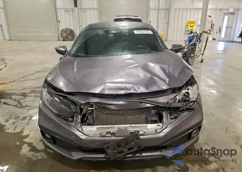 2020 Honda Civic Sport из США, поврежденный, VIN 19XFC2F8XLE013974